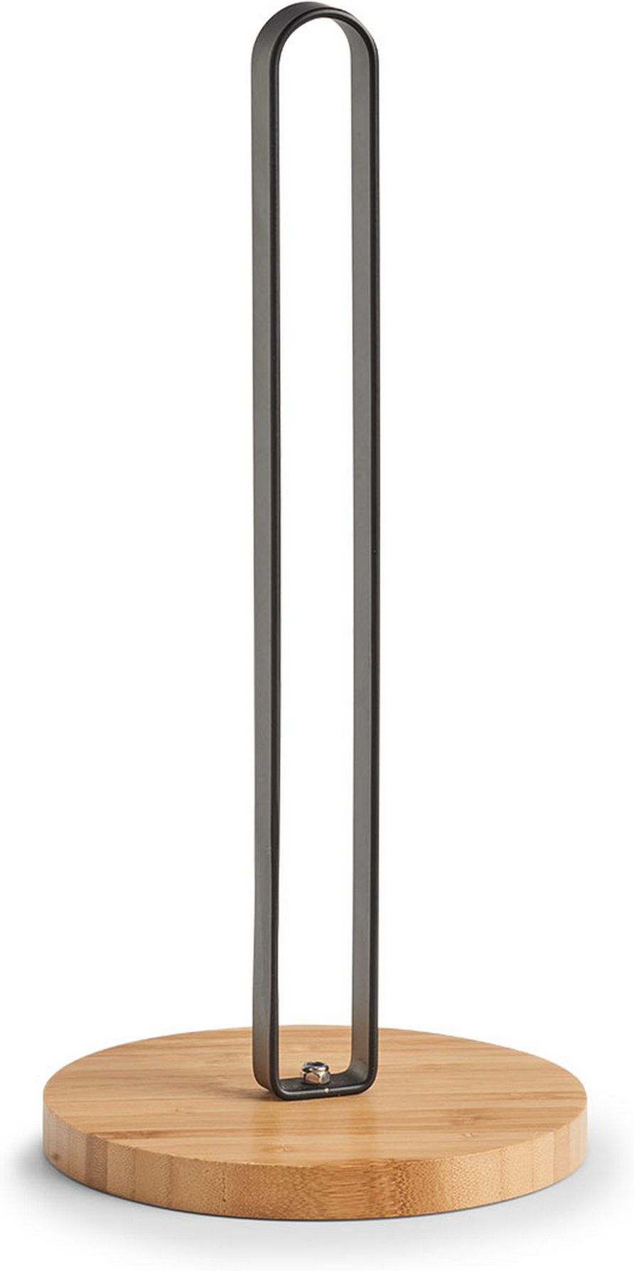 Zeller Küchenrollenhalter schwarz Ø 15 x 31,8 cm