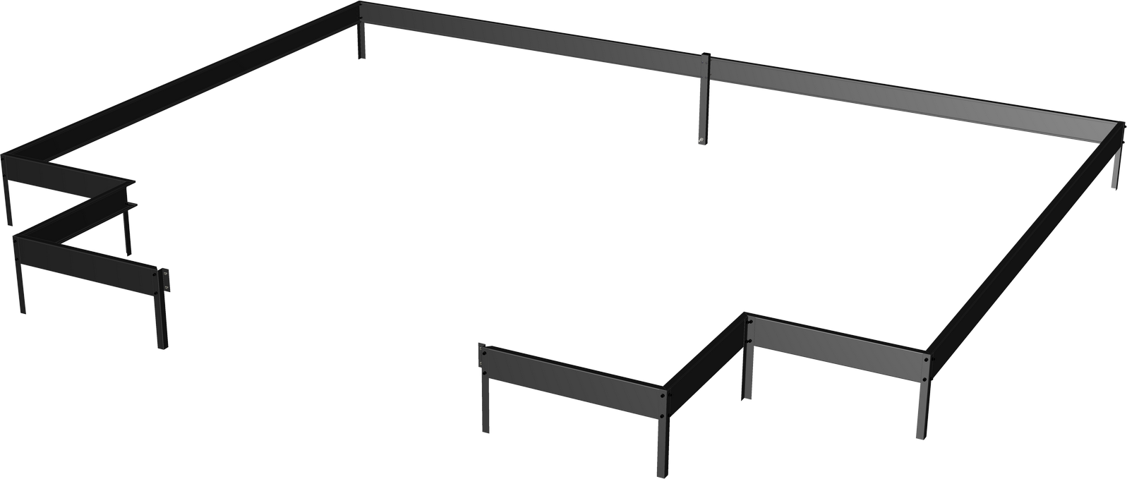 Juliana Fundament für 'Orangerie' 15,1 m² Gewächshaus