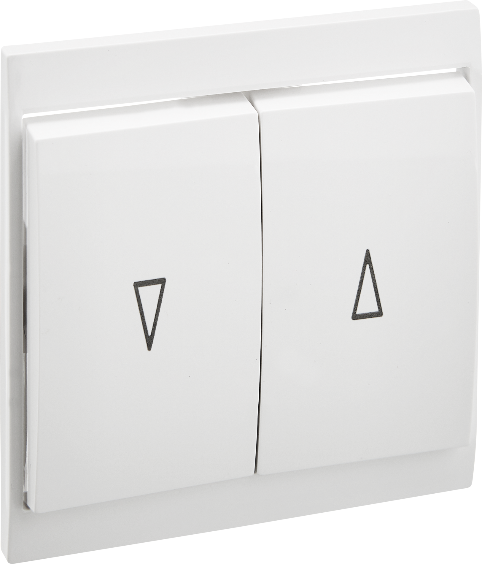 Kopp Doppelwippe für Jalousieschalter 'Malta' reinweiß