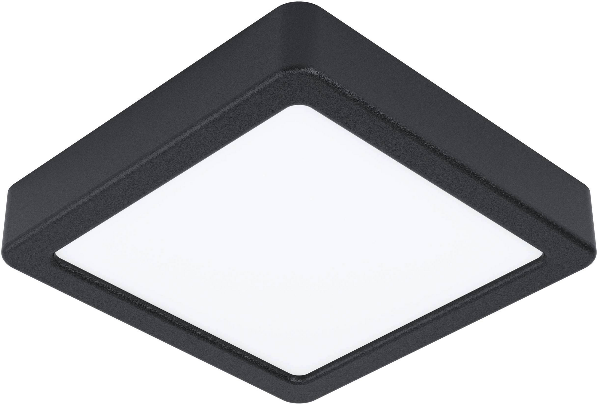 EGLO LED-Deckenleuchte 'Fueva 5' schwarz 16 x 16 x 2,8 cm 1200 lm