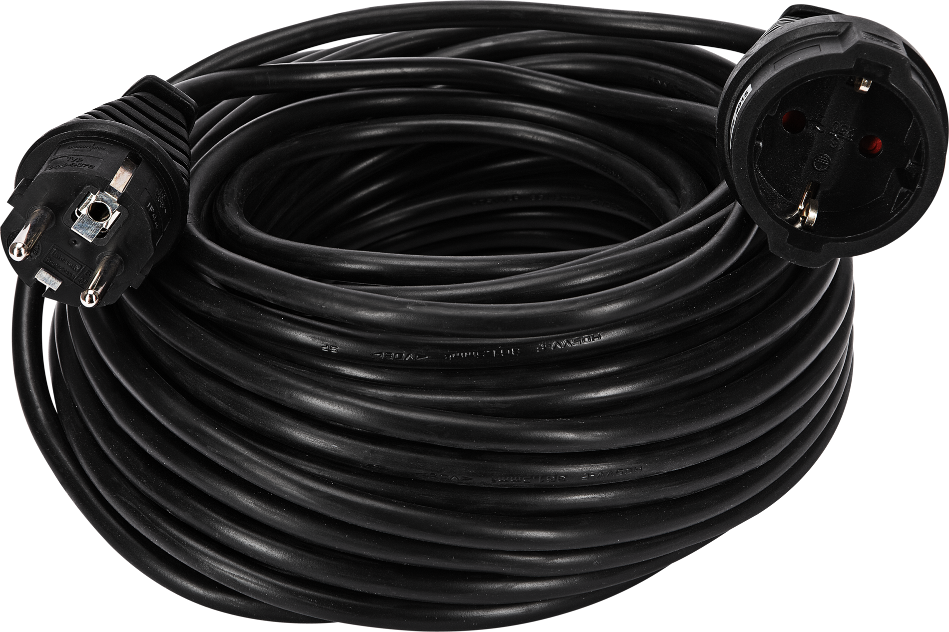 Brennenstuhl Verlängerungskabel H05VV-F 3G1,5 25m schwarz