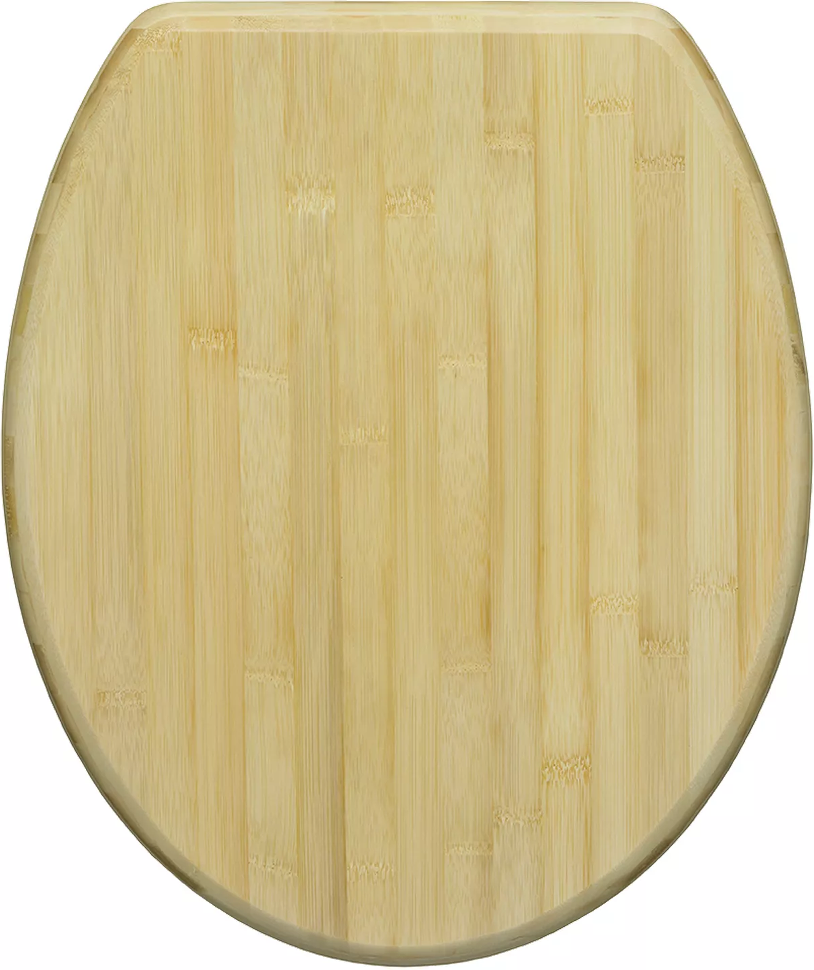 toom WC-Sitz 'Bambus' hellbraun