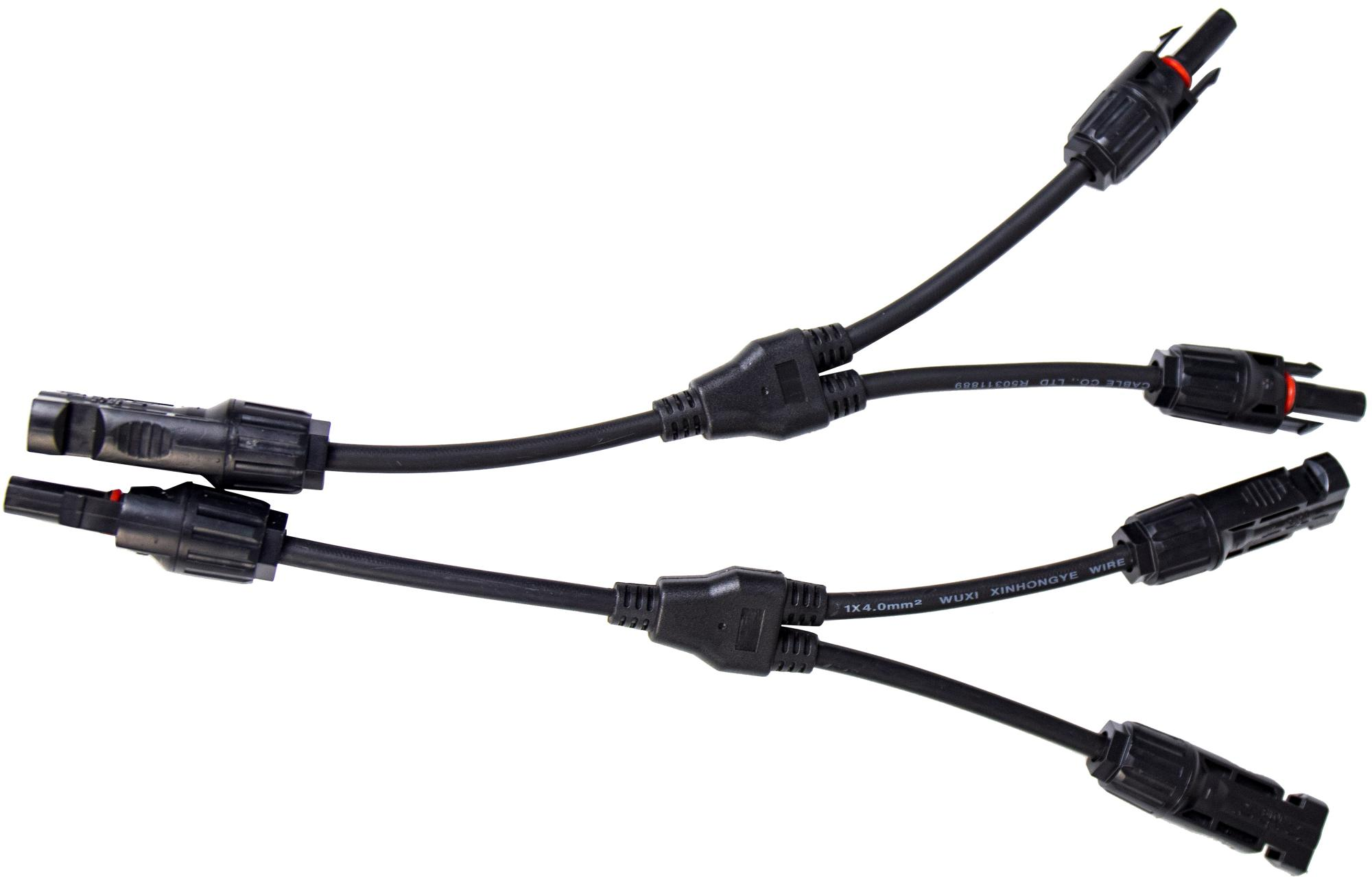 EcoFlow Solar-Parallelverbindungskabel MC4 0,3 m