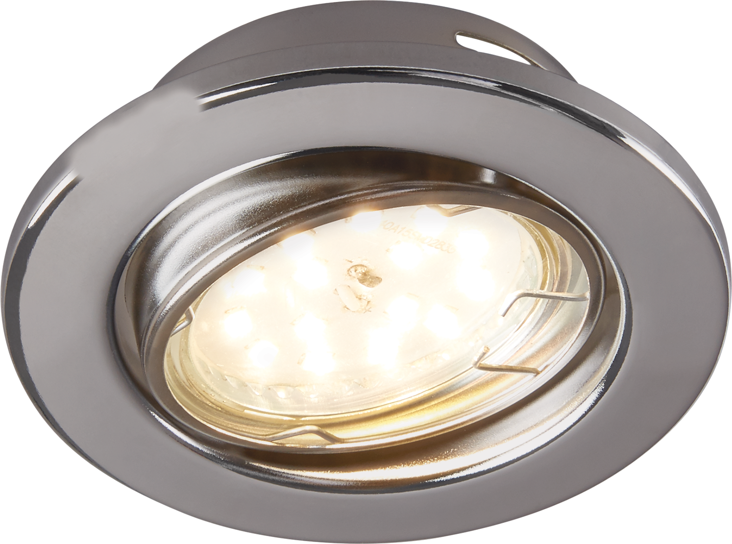 toom Einbauleuchte chromfarben Ø 8,6 cm