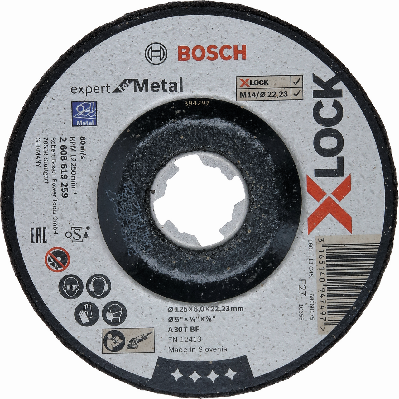 Bosch Schruppscheibe Ø 125 x 6 mm gekröpft