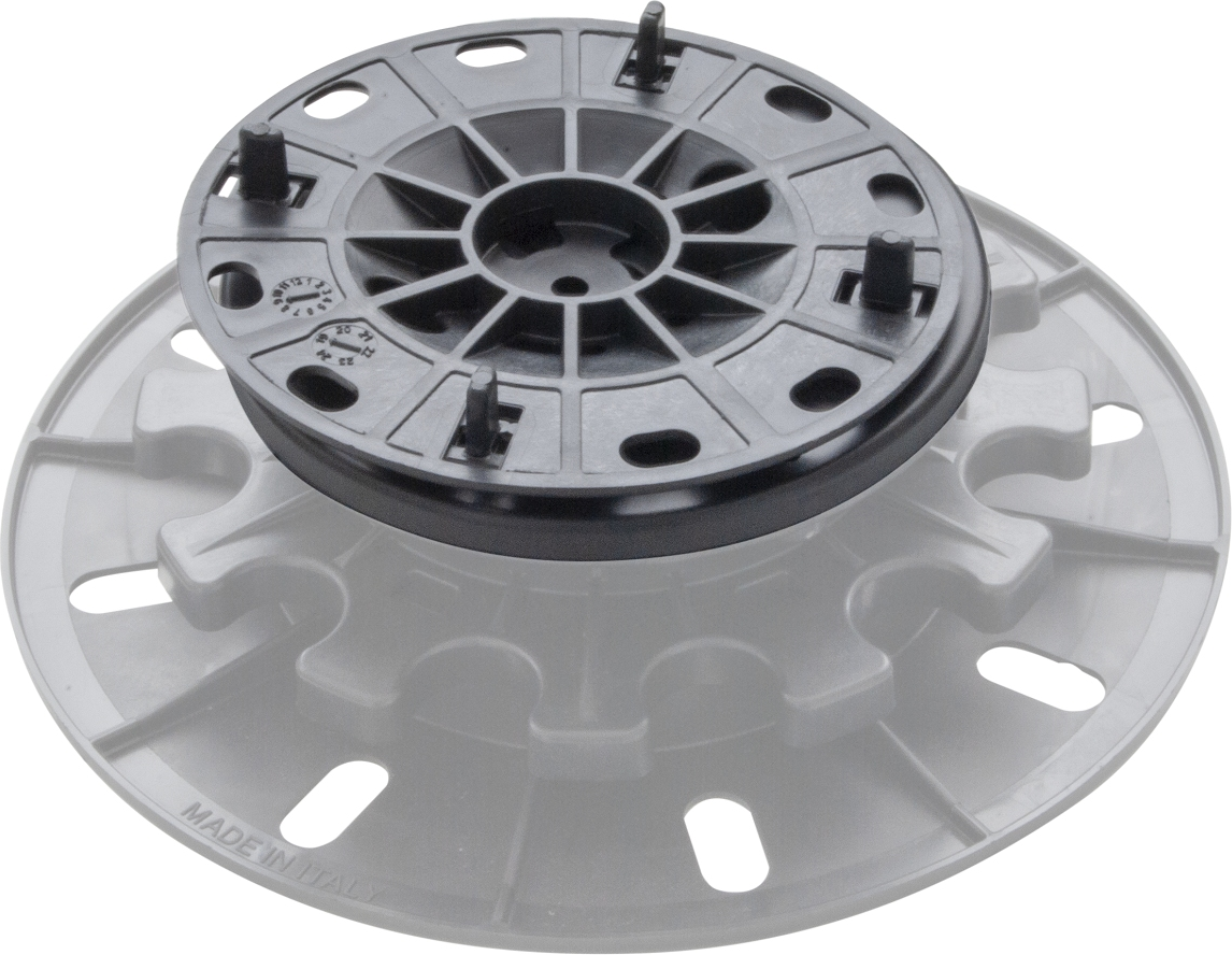 Stelzlager mit selbstnivellierendem Kopf, 120 x 2 mm