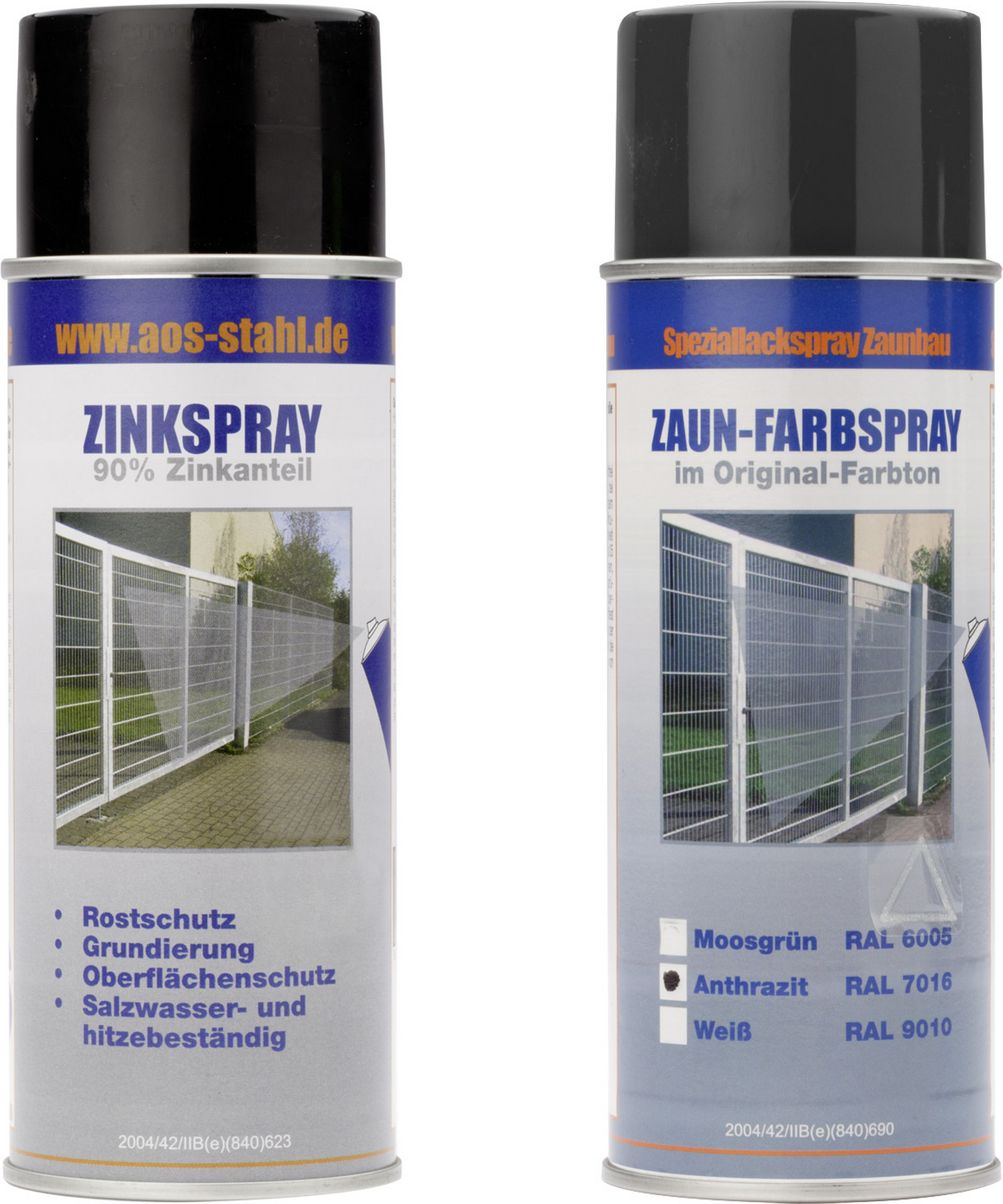 Thumbnail - deutsche zauntechnik Zinkspray & Farbspray anthrazit 800 ml