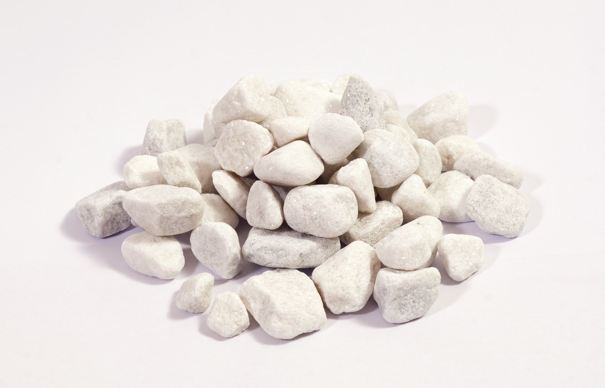 Carrara-Marmorkies weiß 15/25 mm 250 kg im Big Bag