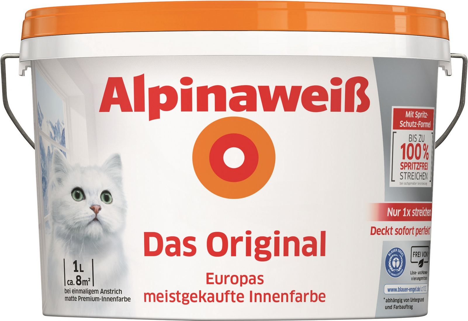 Innenfarbe 'Alpinaweiß' matt 1 l