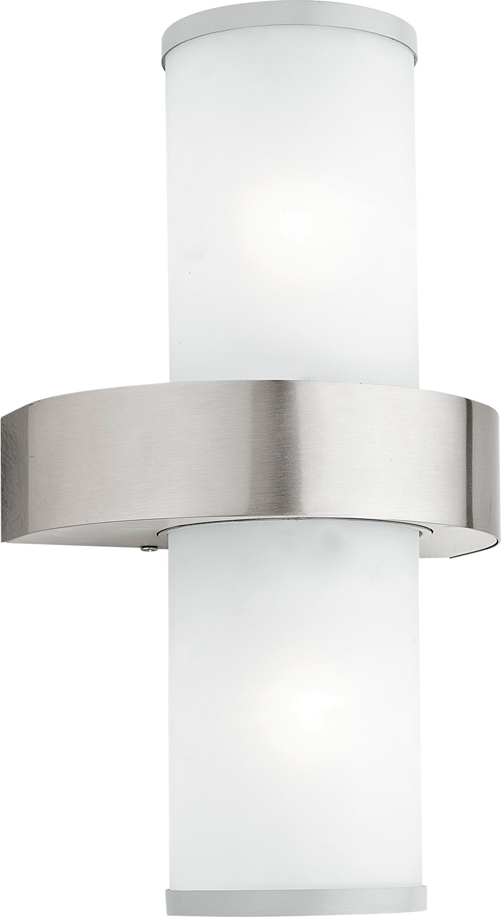 EGLO Außen-Wandleuchte 'Beverly' Edelstahl, 2-flammig