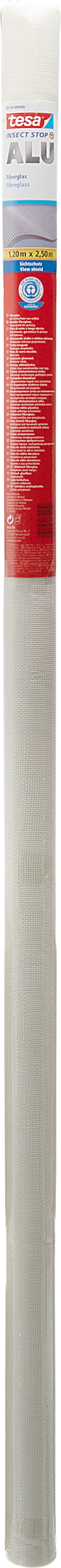 tesa Ersatzrolle für Fliegengitter 'Alu Fiberglas' weiß 120 x 250 cm