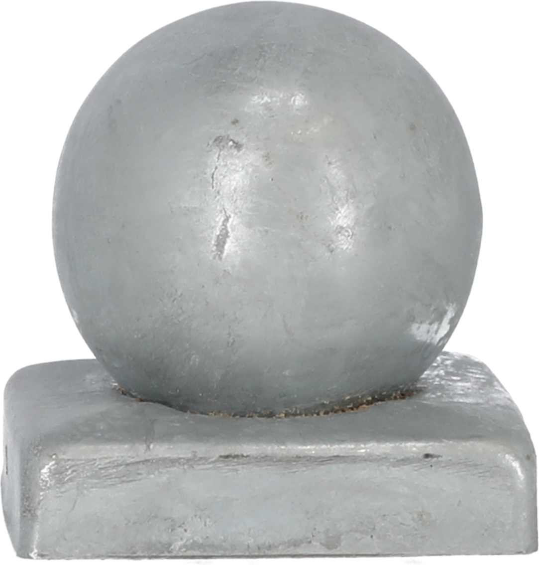 Thumbnail - Kugel-Pfostenkappe Metall 10 x 9,1 x 9,1 cm