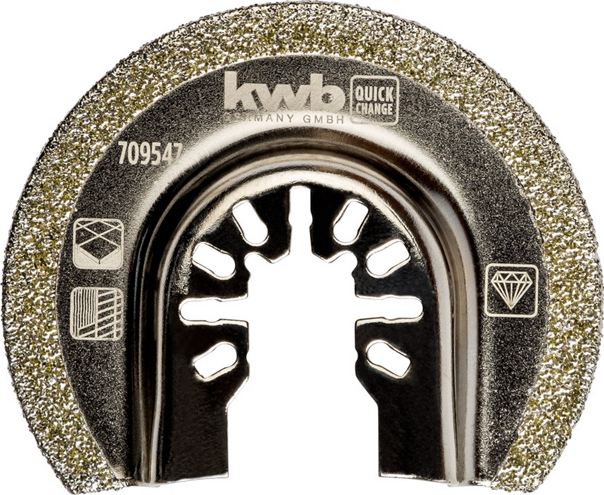 kwb Diamant-Sägeblatt halbrund Ø 65 mm