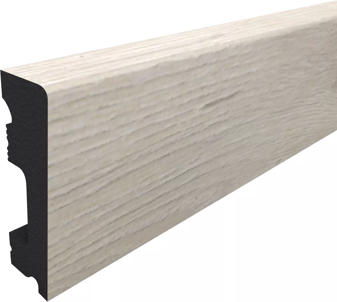 toom Sockelleiste Polareiche weiß 2000 x 50 x 15 mm