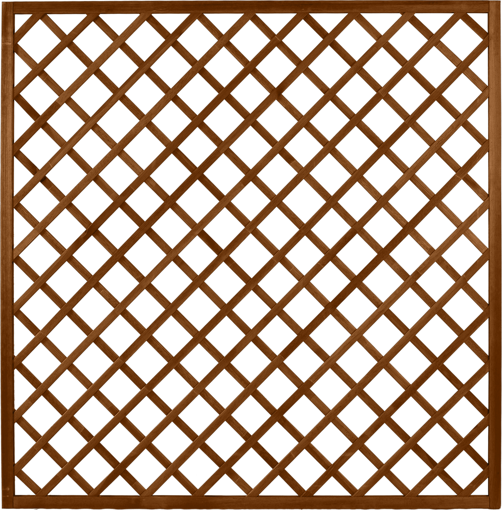 andrewex Rankgitter 'Nancy' 180 x 180 cm Kiefer braun