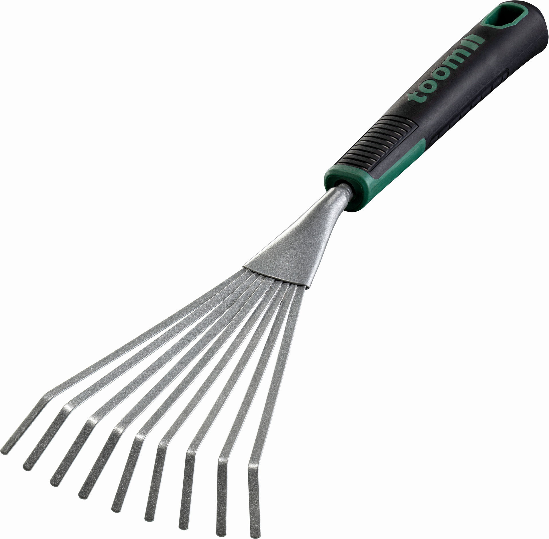 toom Premium-Hand-Fächerbesen Carbonstahl 9 Zinken 43 cm