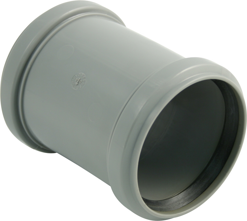 Marley HTU-Überschiebemuffe grau DN 90