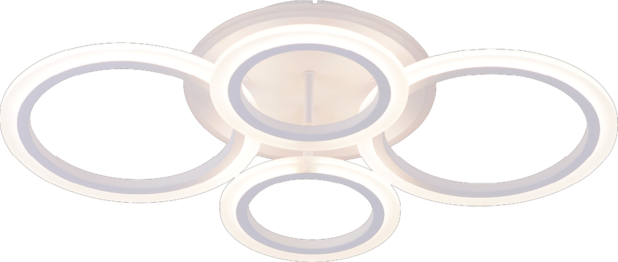 toom LED-Deckenleuchte 'Kaja' 59 x 37,5 x 12,5 cm