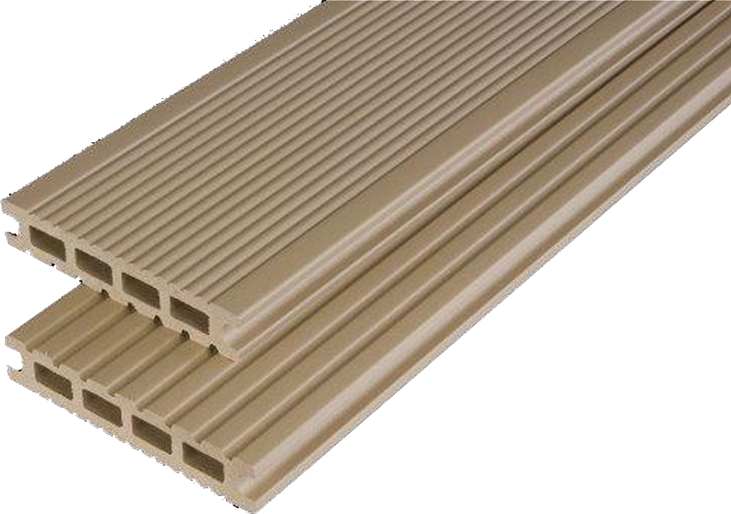Kosche Terrassendiele WPC sandfarben 3000 x 145 x 26 mm