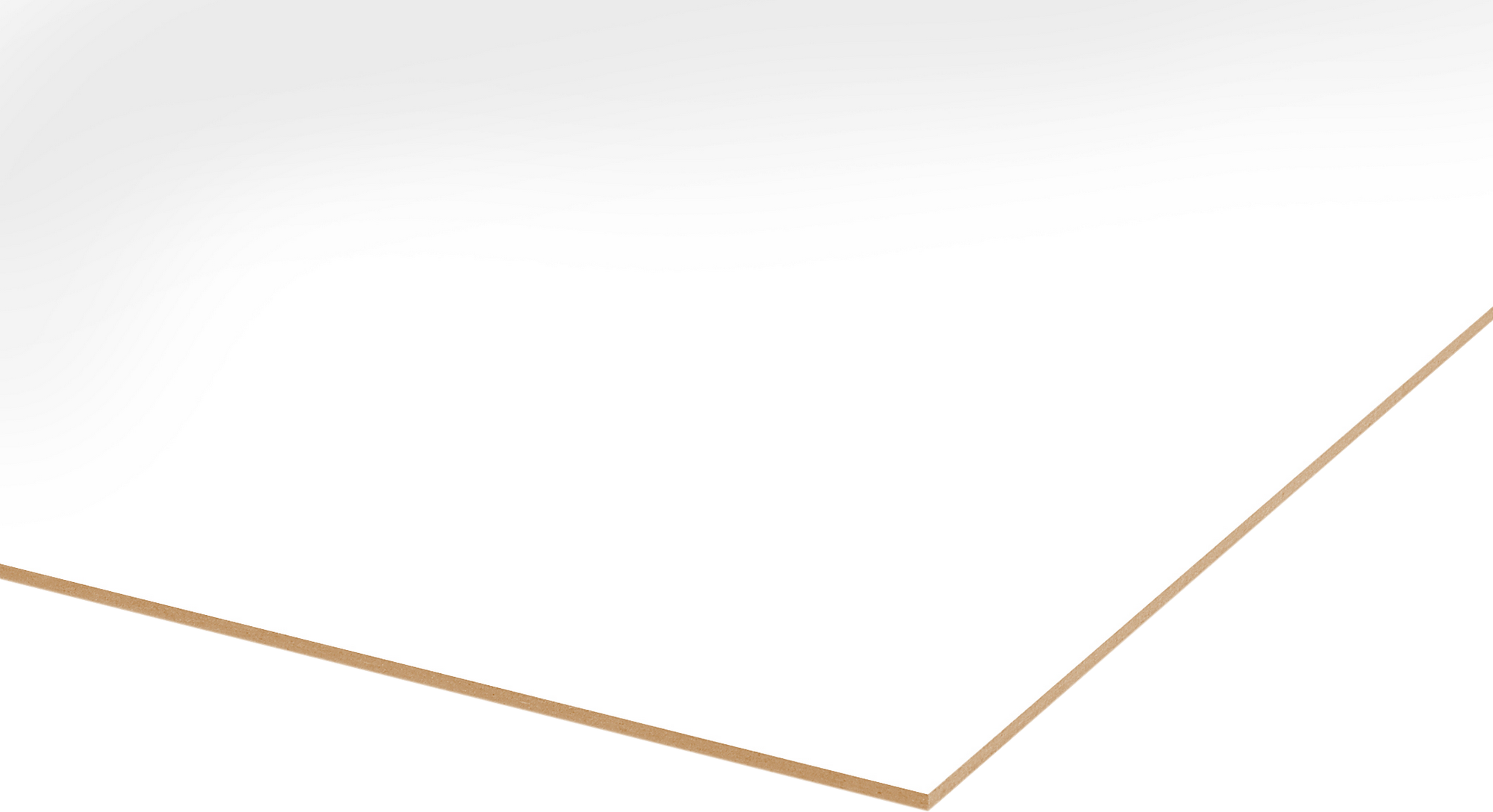 Kosche Modellbauplatte HDF weiß 3 x 250 x 1000 mm