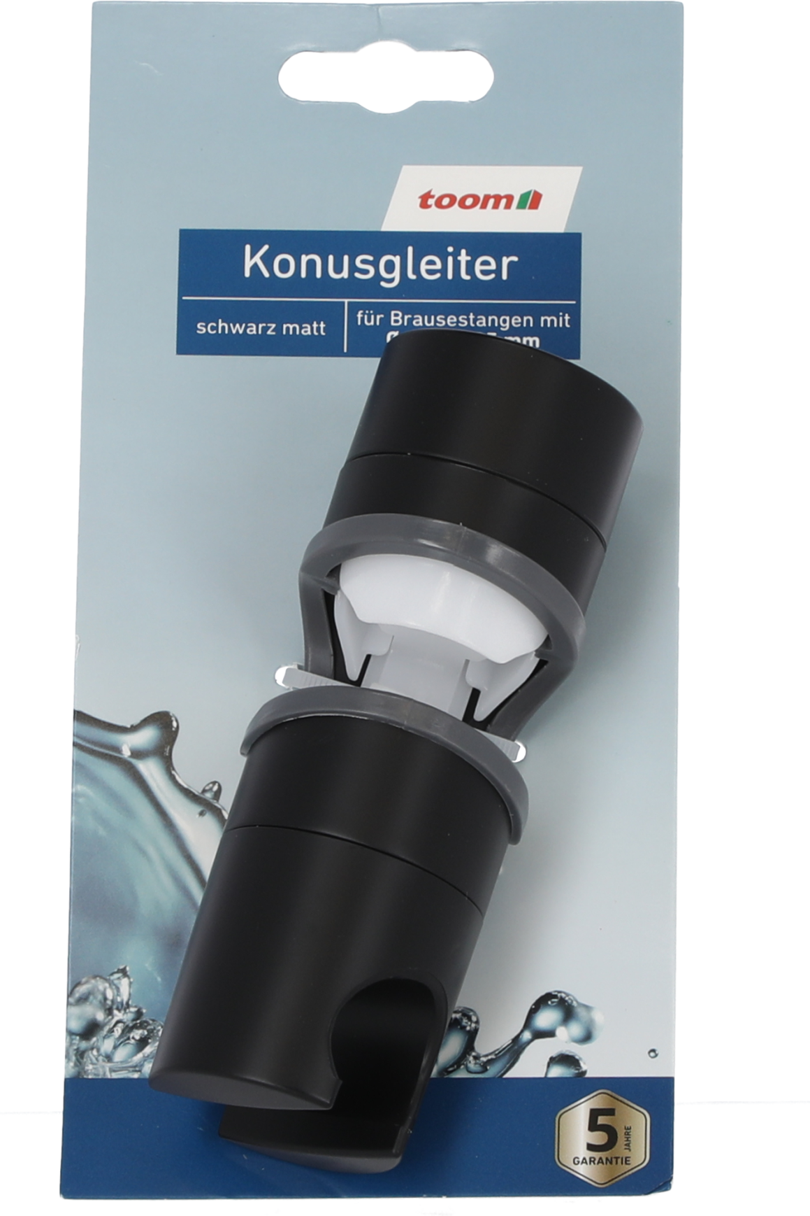 toom Konusgleiter mattschwarz 11,9 x 4,05 cm