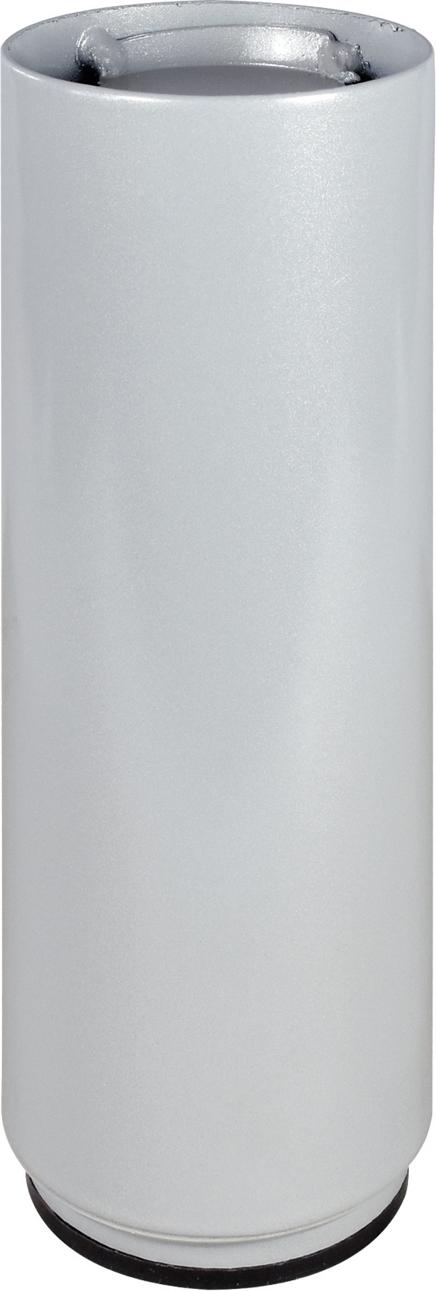 Wagner Möbelbein 'Telescope ST 1819' Industriestahl aluminiumfarben Ø 60 x 160 - 250 mm