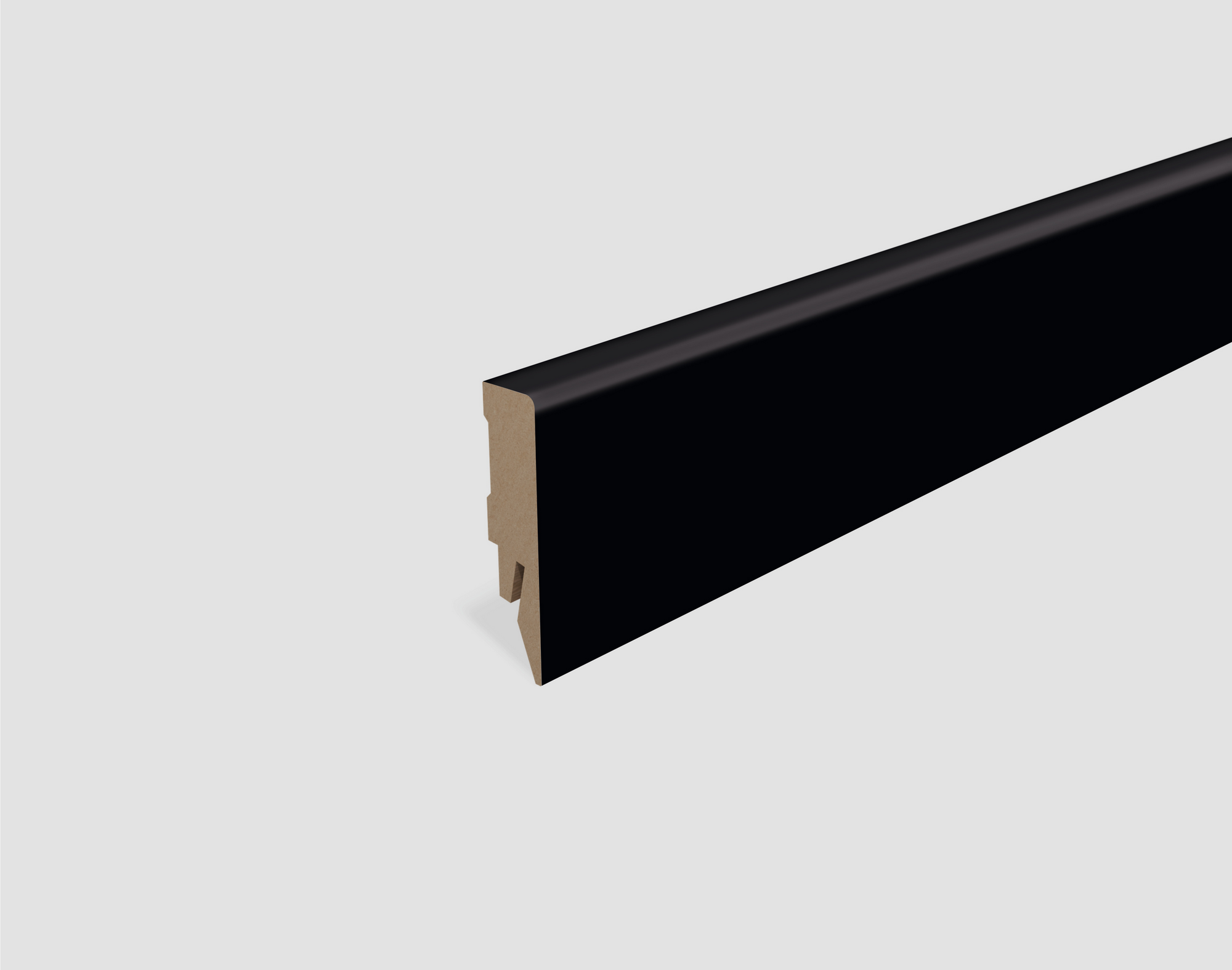 Thumbnail - EGGER Sockelleiste 'L537' schwarz 2400 x 58 x 14 mm