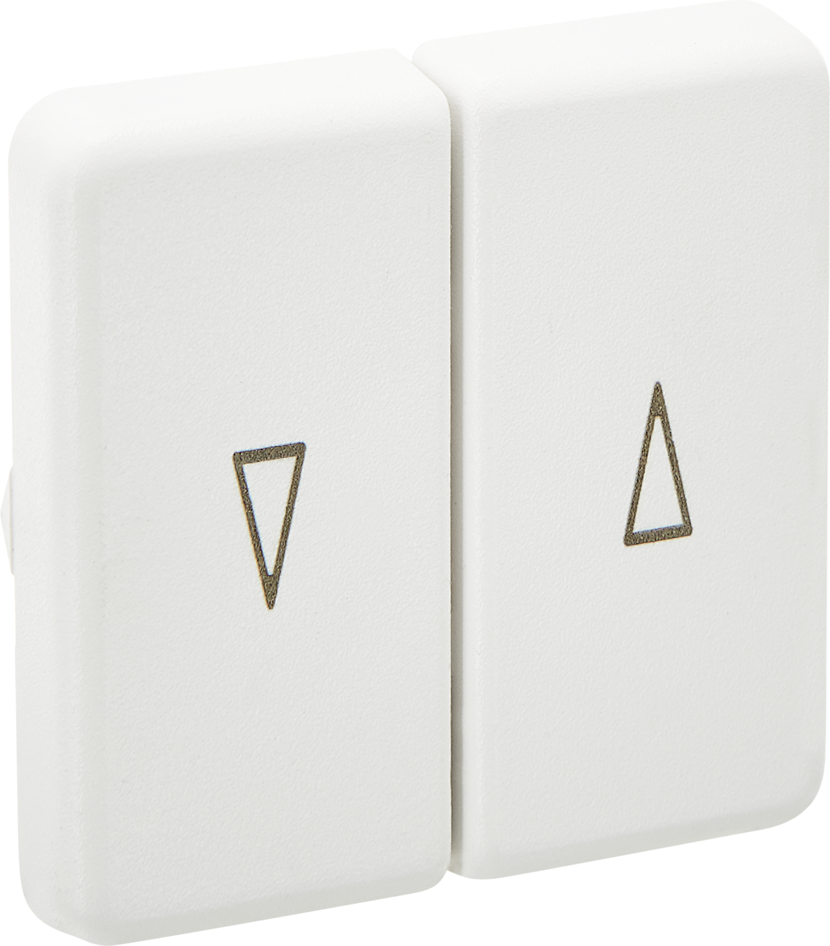 Kopp Doppelwippe für Jalousieschalter 'Europa' arktisweiß