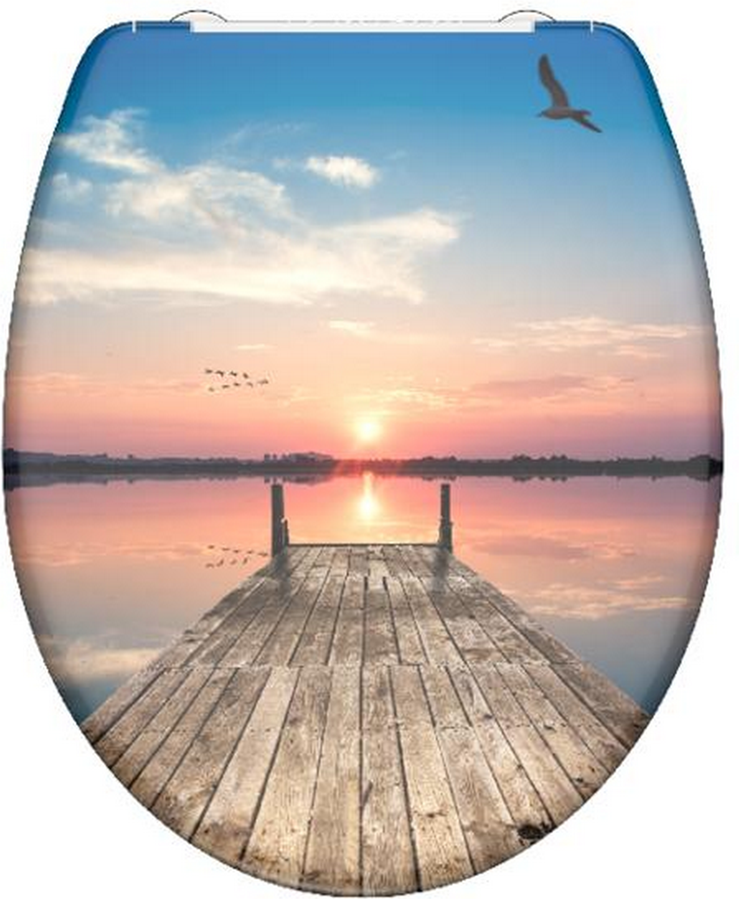 Thumbnail - Schütte WC-Sitz 'Sunset Sky' mit Absenkautomatik Duroplast