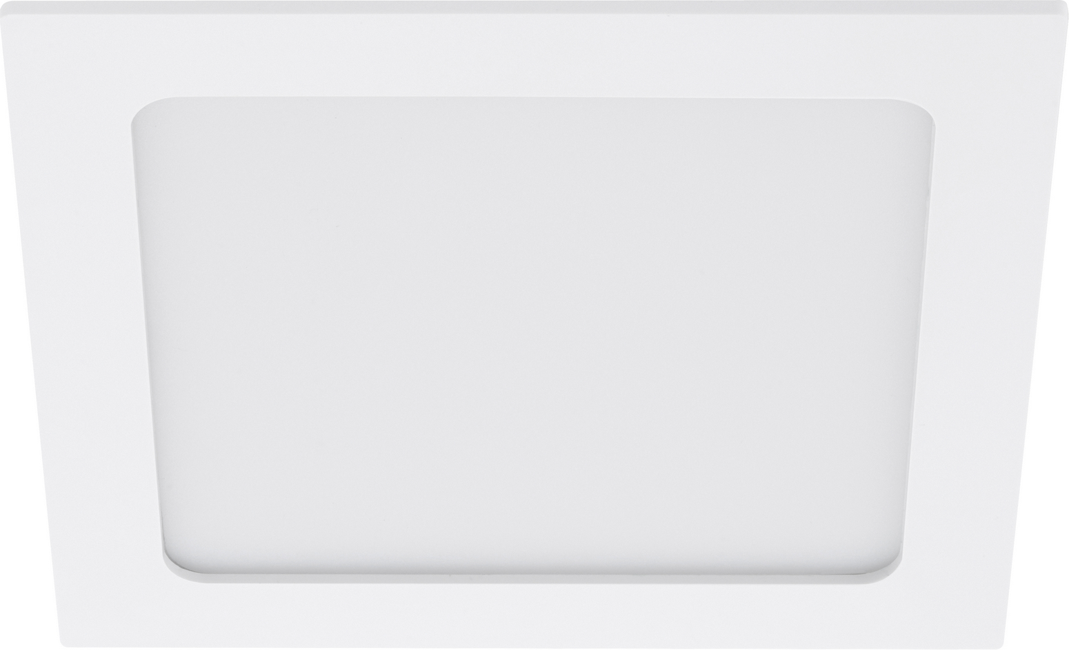 Briloner LED-Einbauleuchte 'Flat On' 1200 lm 12 W eckig Bad