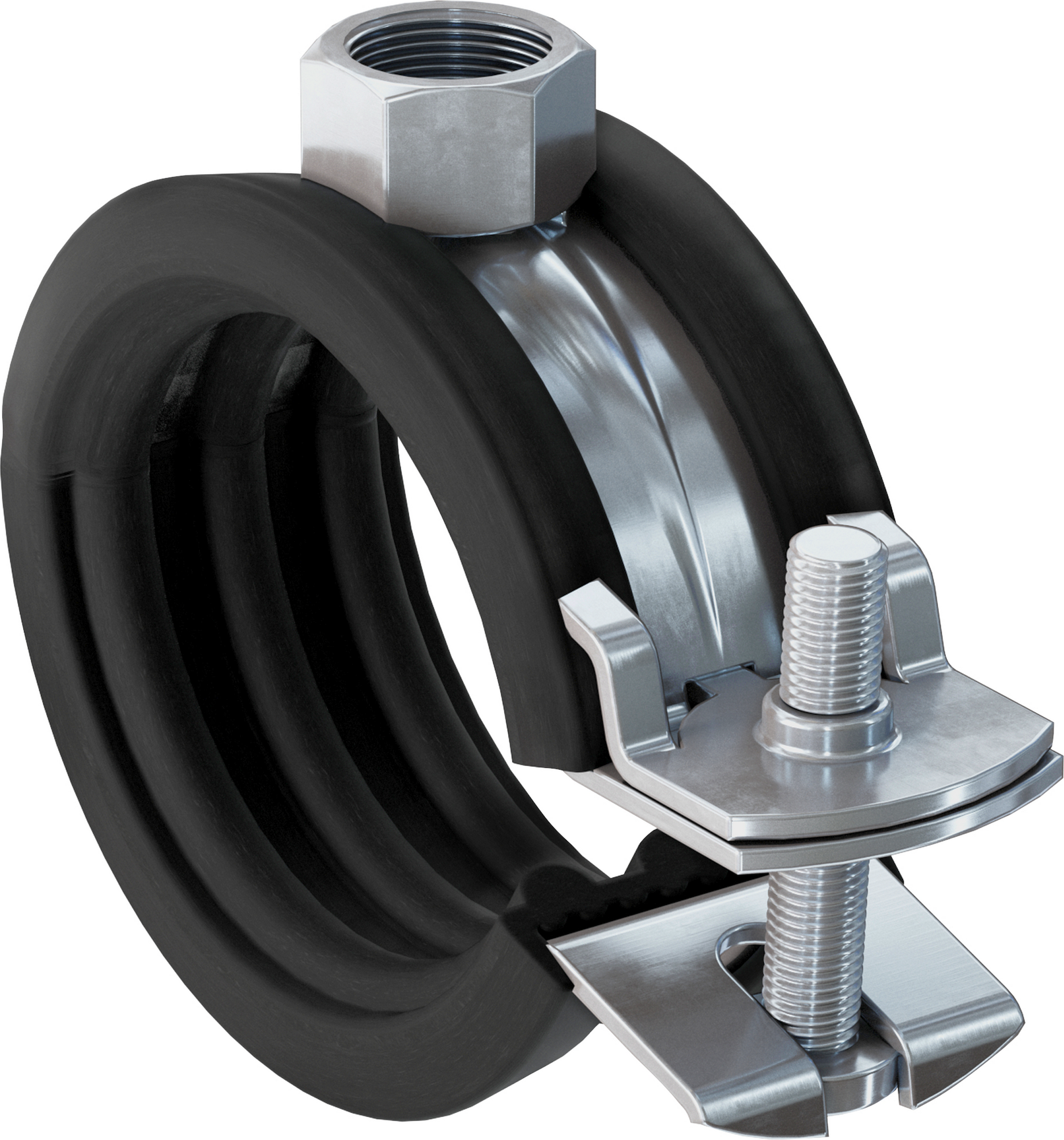 Fischer Gelenkrohrschelle 'FGRS-PLUS' 3/4" Anschlussmutter mit Gewinde M8, 20 Stück