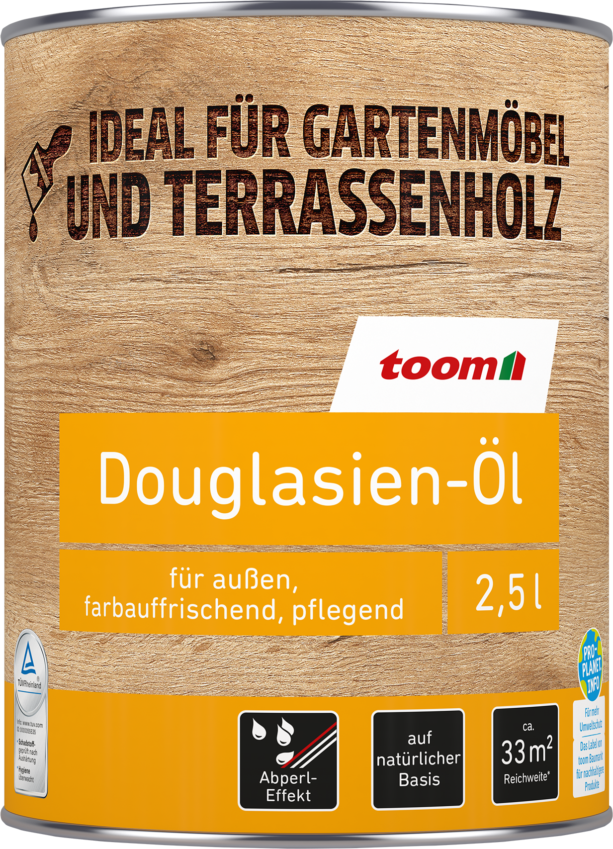toom Douglasien-Öl transparent 2,5 l