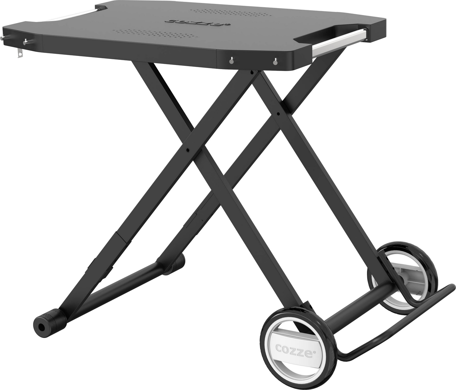 Cozze Klapptisch schwarz 58 x 78 x 83 cm