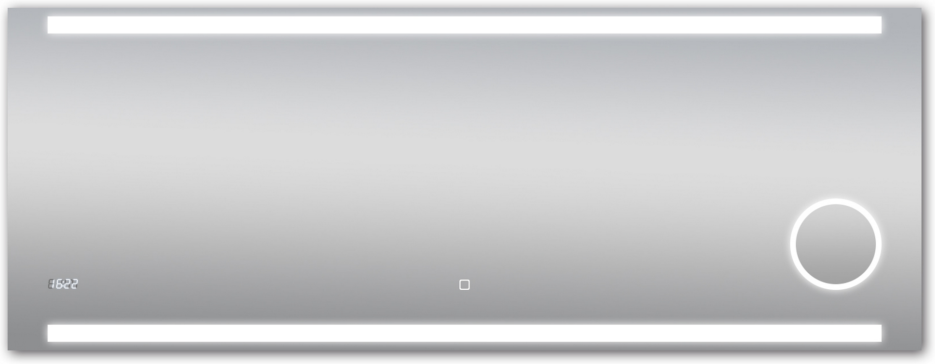 Thumbnail - DSK LED-Spiegel 'Silver Style' 160 x 60 cm