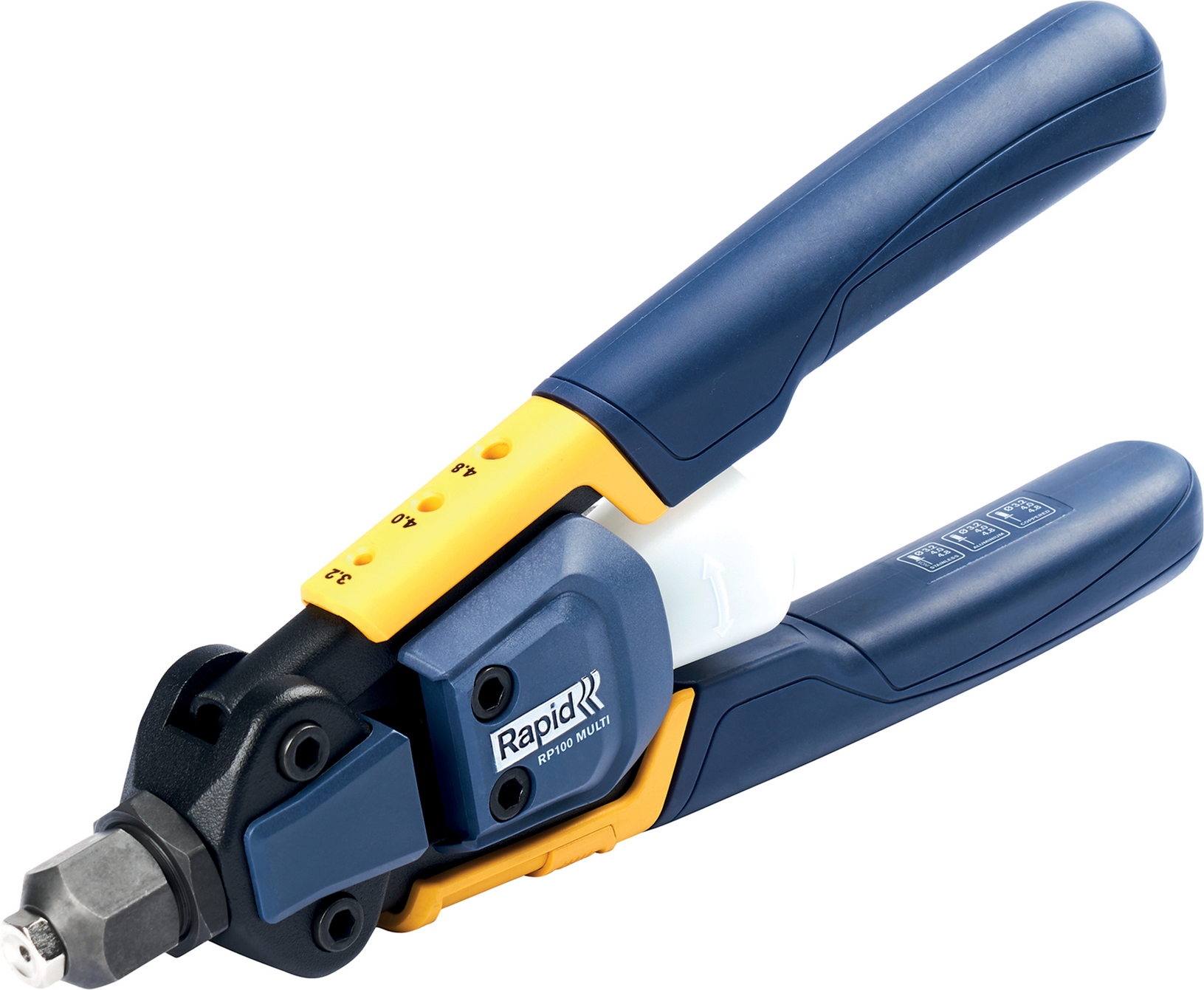 Rapid Blindnietzange 'RP100 Multi' für Nieten 3,2 - 4,8 mm