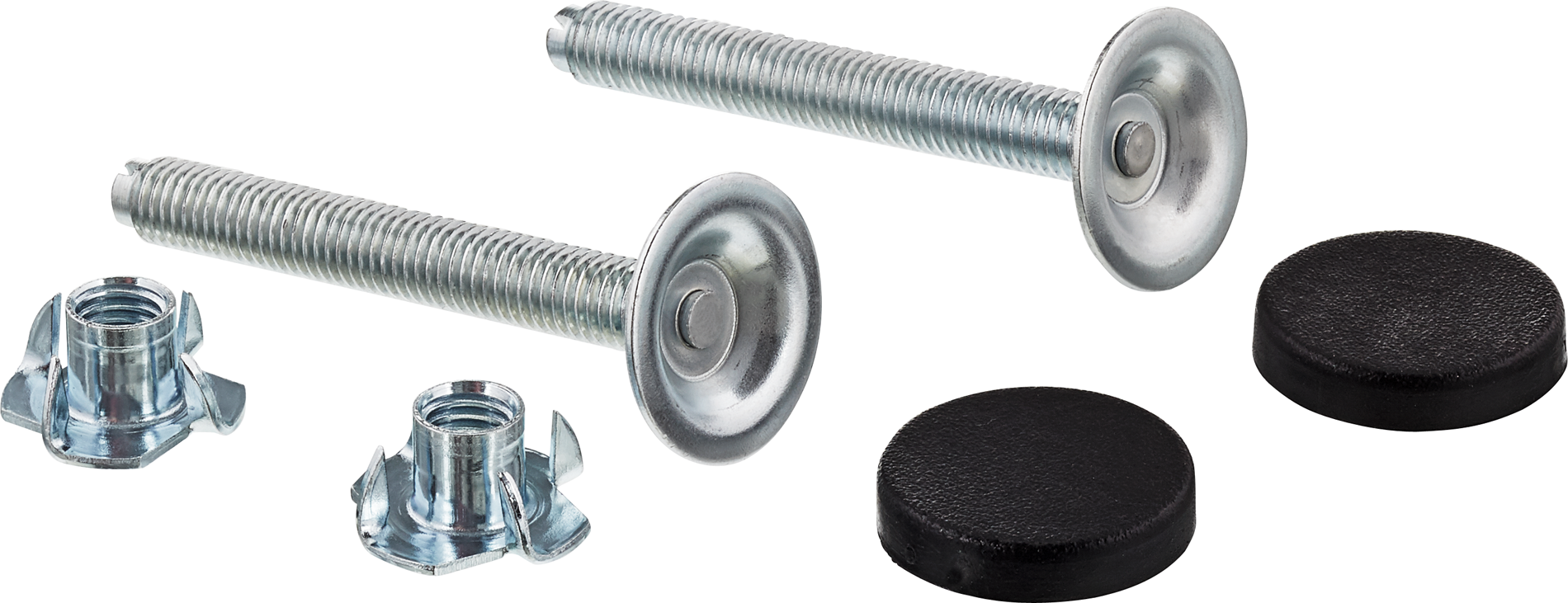 toom Sockelversteller Stahl M10 x 80 mm 2 Stück