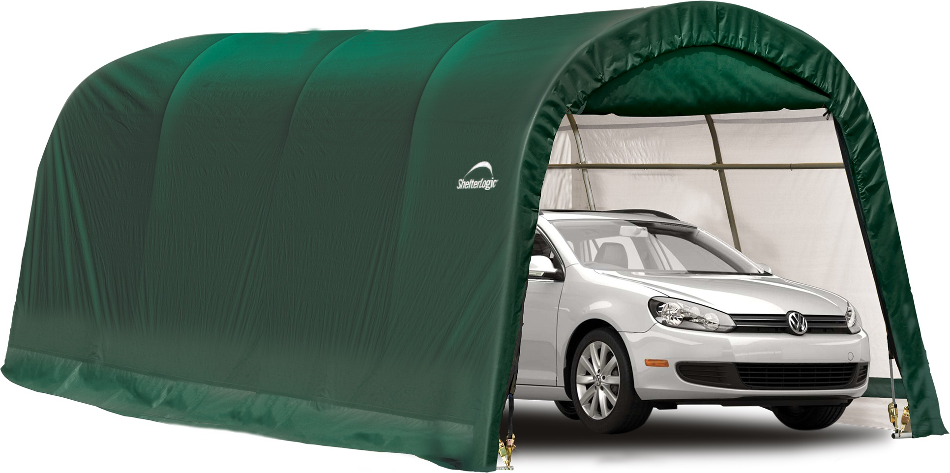 ShelterLogic Zeltgarage 'Garage-in-a-Box' grün 18,3 m² 610 x 300 x 240 cm