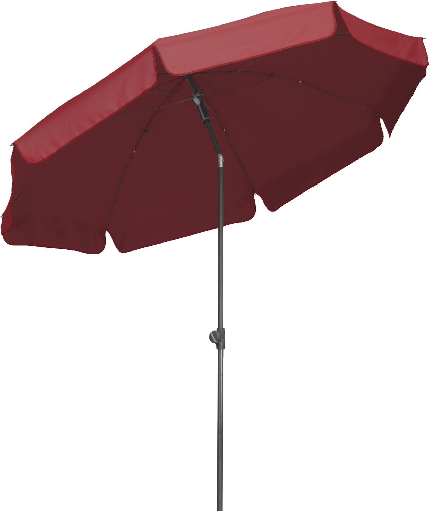 Schneider Sonnenschirm 'Aquila' dunkelrot Ø 200 cm