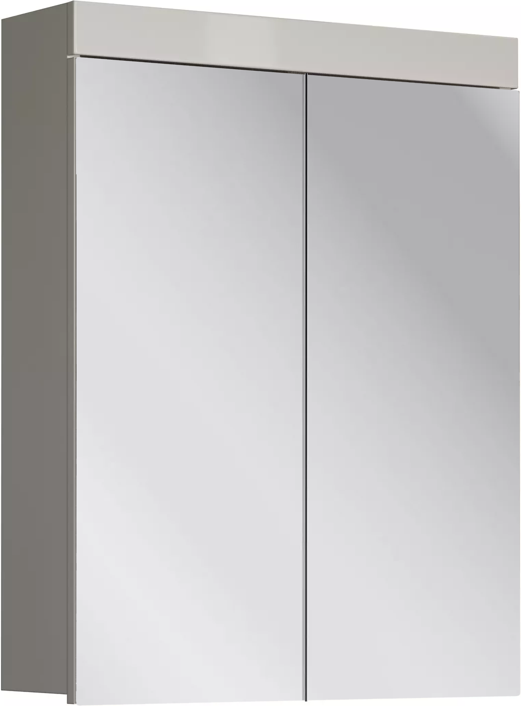 Trendteam Spiegelschrank 'Amanda' weiß glänzend 60 x 77 x 17 cm