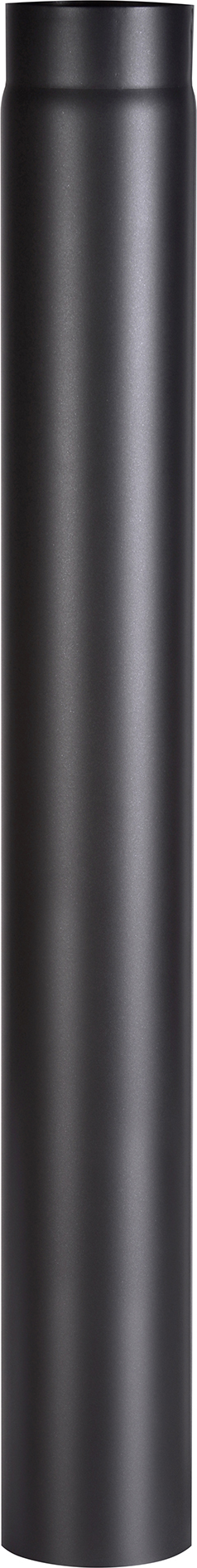 Firefix Rauchrohr schwarz Ø 120 x 1000 mm