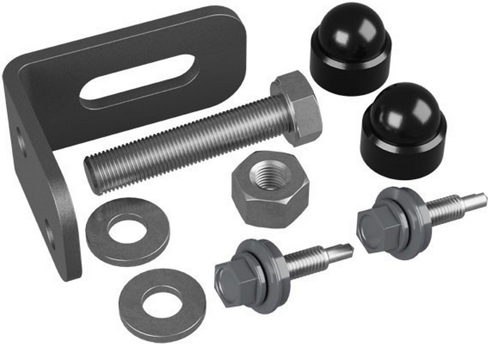 deutsche zauntechnik Montagematerial für Zaunpfosten Residenz select+