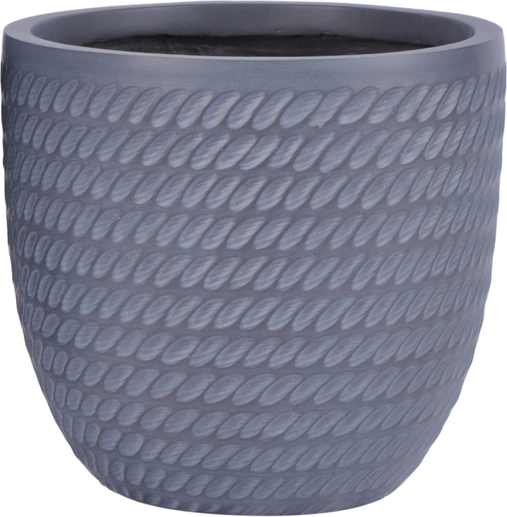 toom Pflanzgefäß 'Pacaya' Fibreclay grau Ø 30 x 29 cm