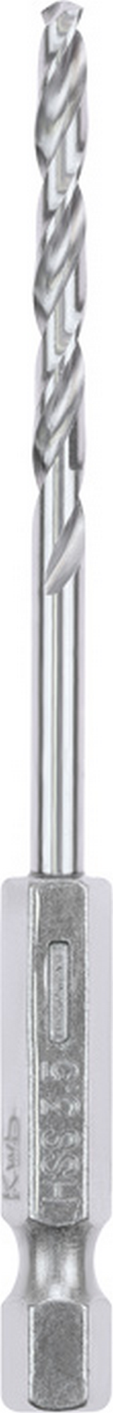 kwb Metallbohrer mit Sechskantschaft HSS Ø 3,5 mm