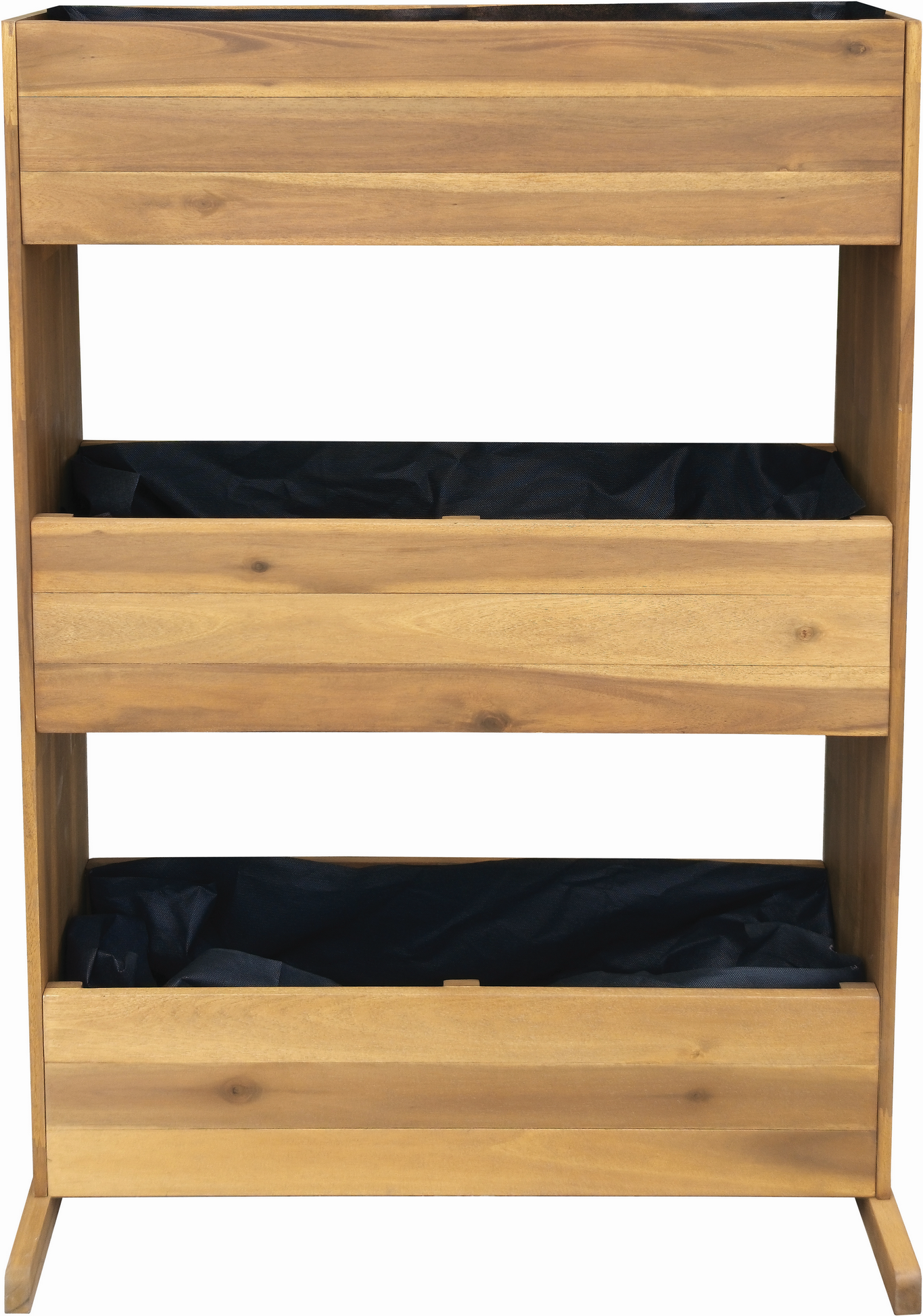 Hochbeet 'Lisa' akazienfarben 115 x 70 x 40,5 cm