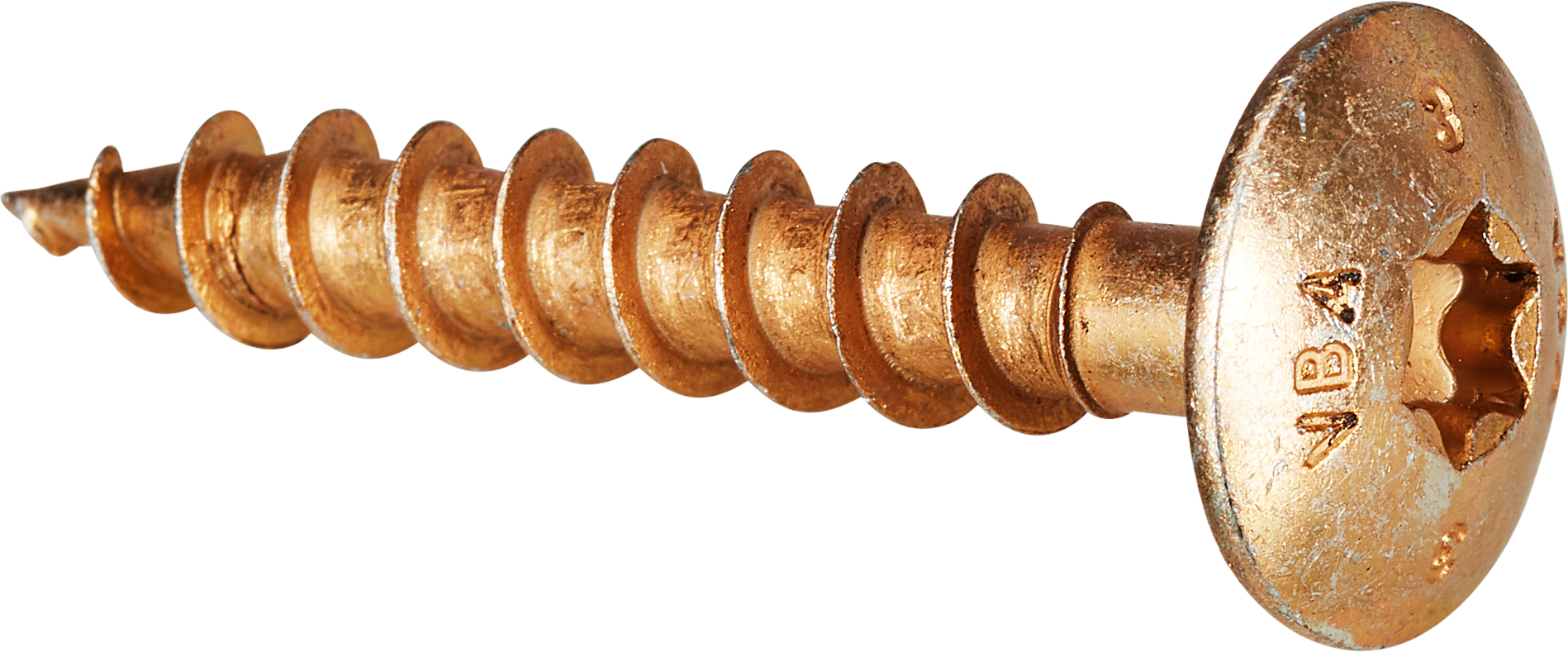 Thumbnail - toom Torbandschrauben T30 Torx Stahl gelb verzinkt 6 x 40 mm 50 Stück