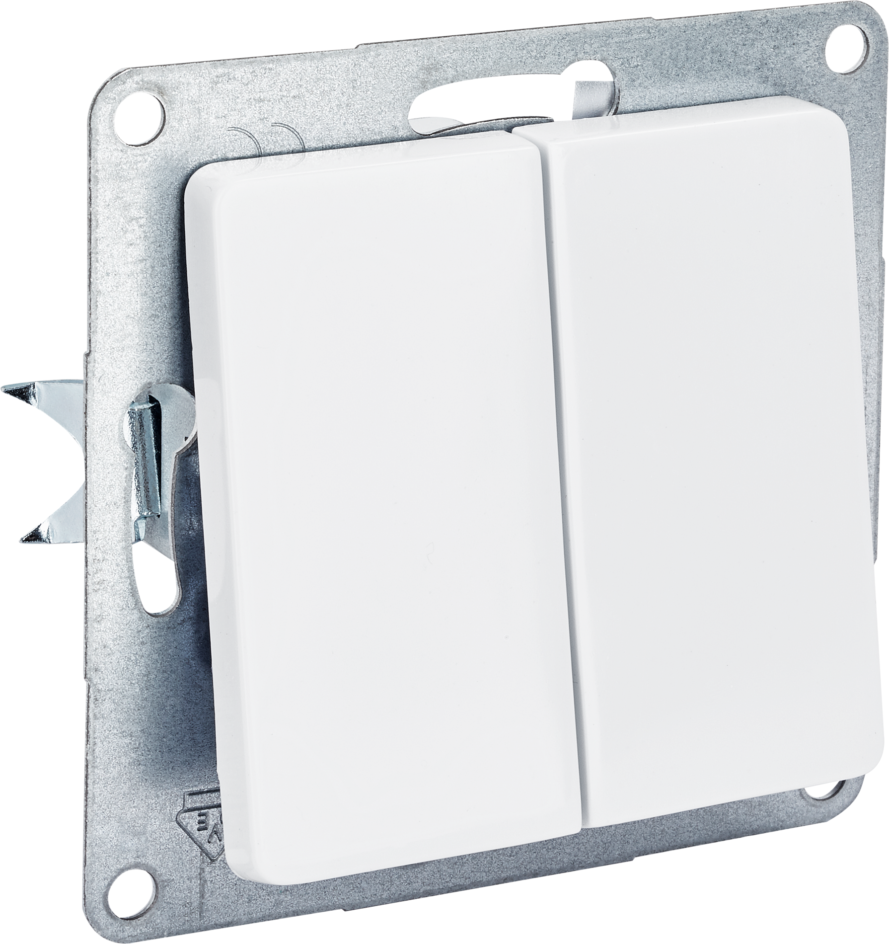 B1 Serienschalter weiß