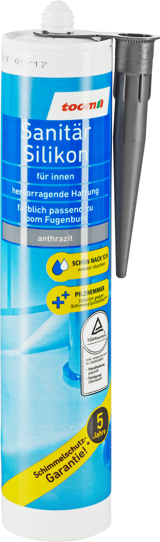 Thumbnail - toom Sanitärsilikon anthrazit 310 ml