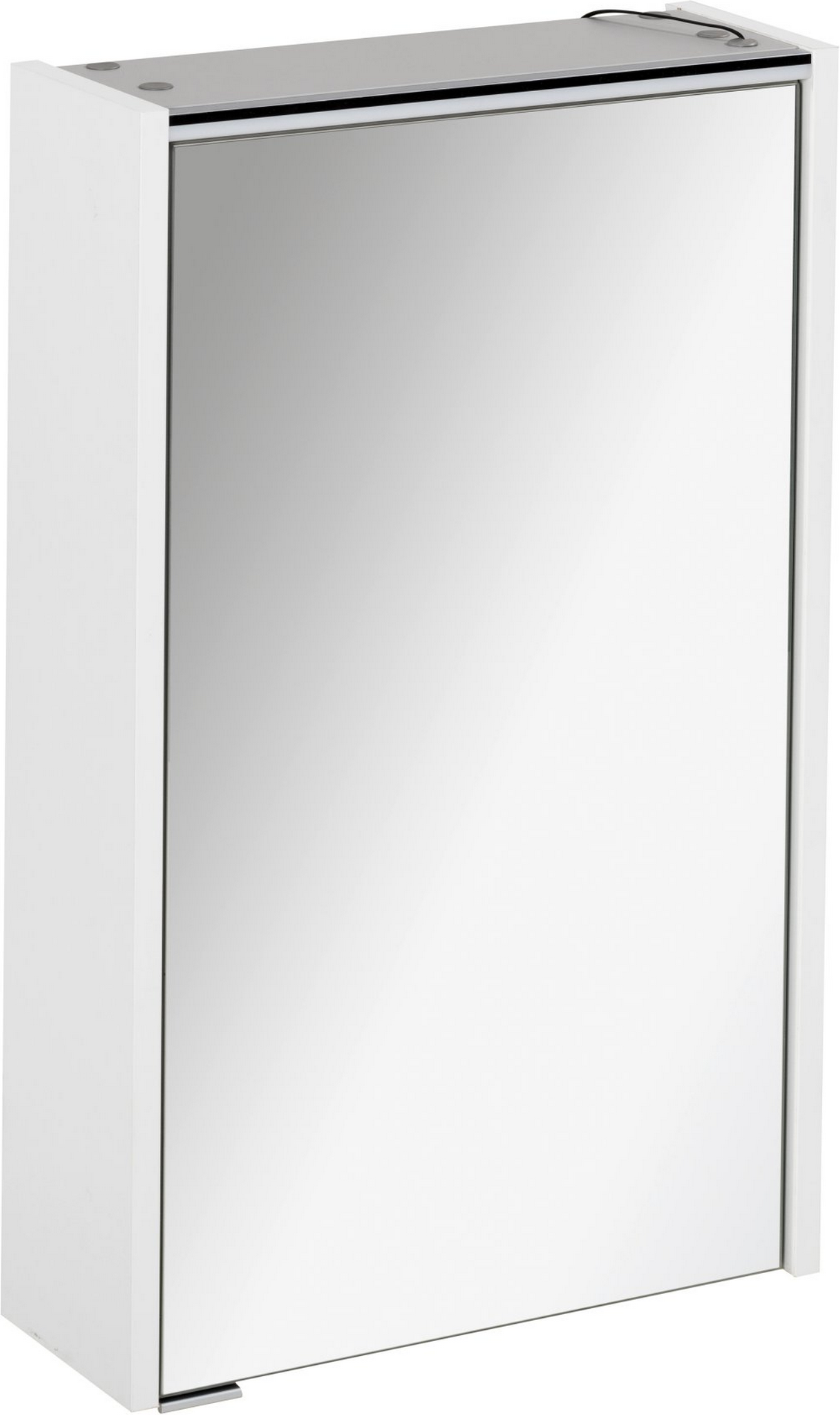 Thumbnail - Fackelmann LED-Spiegelschrank 'Denver' weiß 60 x 68,5 x 16 cm