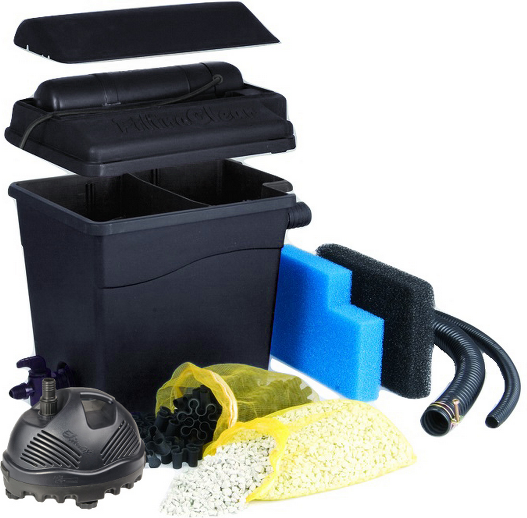 Ubbink Teichfilter-Set 'FiltraClear 2500 PlusSet' 700 l/h