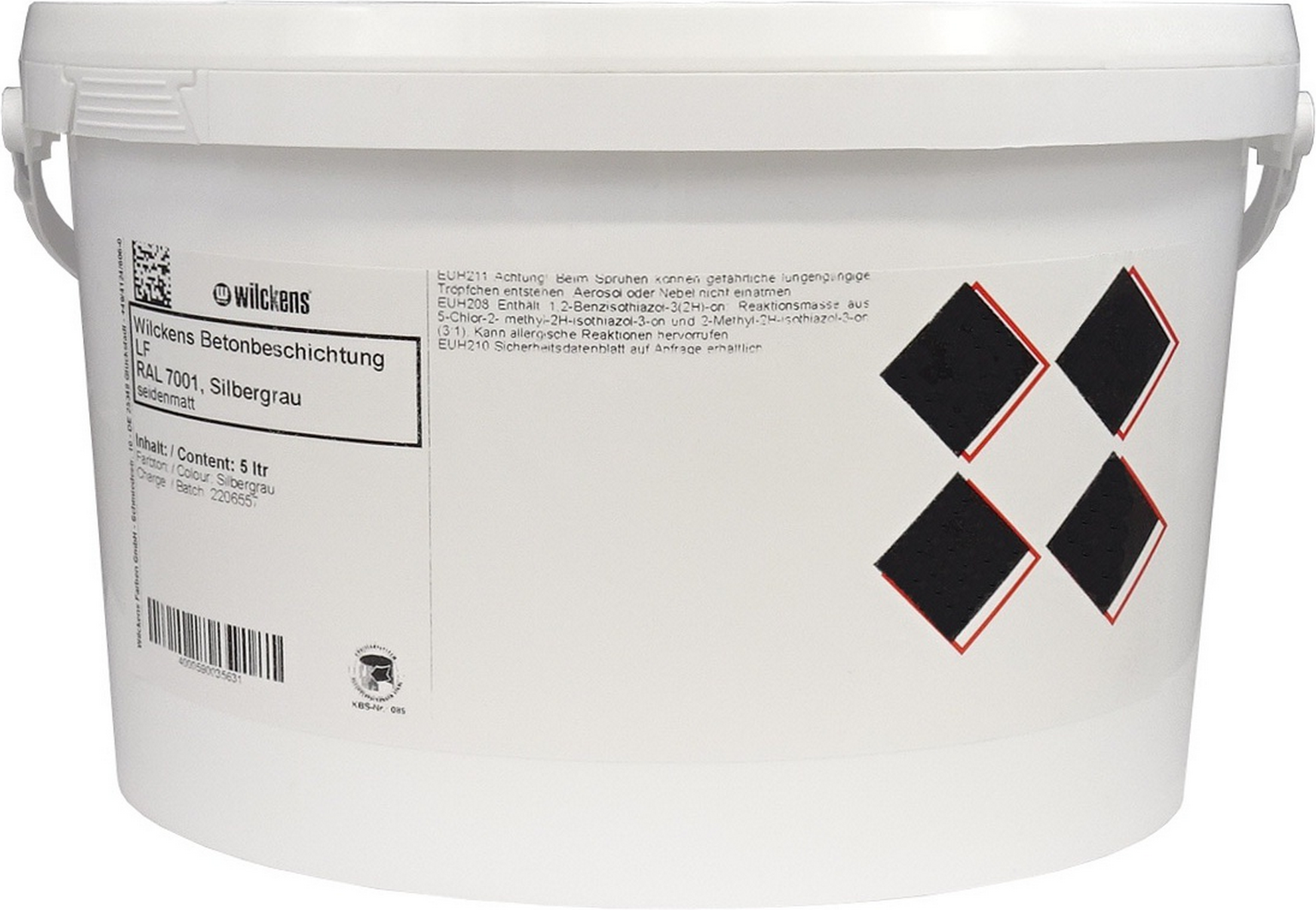 Wilckens Bodenbeschichtung silbergrau 5 l